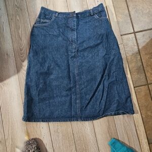 Vintage size Appeal Jean Skirt